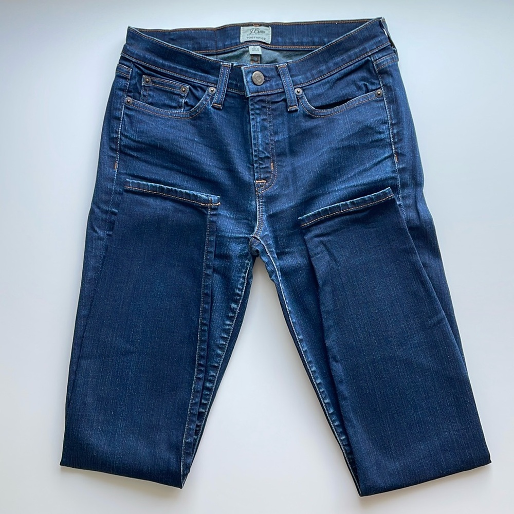 Women’s J Crew Skinny Blue Jeans Size 27